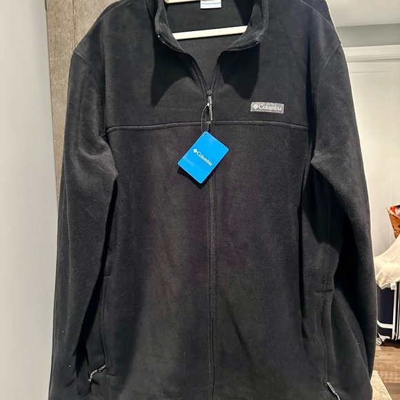 Columbia Other - Columbia Men’s fleece jacket.  New with Tags.  Full zip Black.  Size XXL. $50